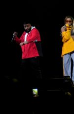 TINASHE and DJ Khaled Performs at a Cocert at The Forum in Los Angeles 03/02/2018