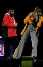 TINASHE and DJ Khaled Performs at a Cocert at The Forum in Los Angeles 03/02/2018