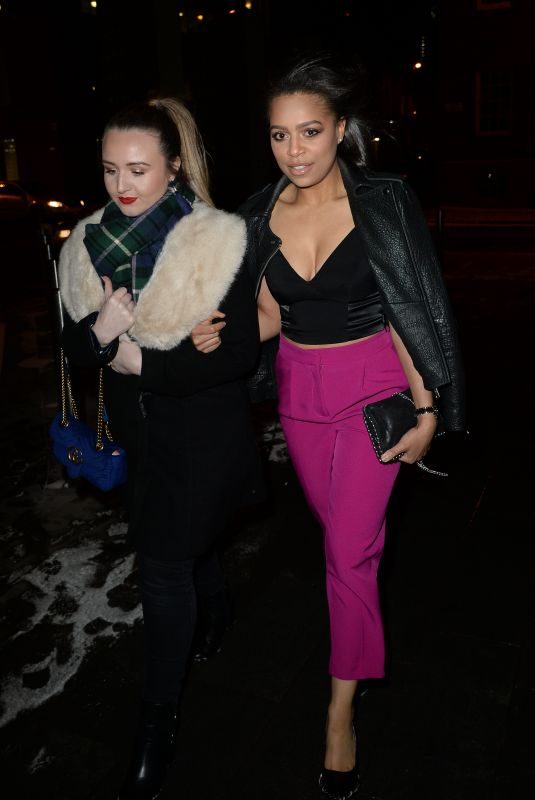 TISHA MERRY at 20 Stories Restaurant Launch in Manchester 02/28/2018