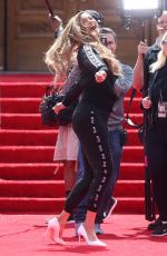 TYRA BANKS on the Set of America’s Got Talent in Pasadena 03/25/2018