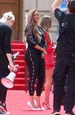 TYRA BANKS on the Set of America’s Got Talent in Pasadena 03/25/2018