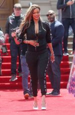 TYRA BANKS on the Set of America’s Got Talent in Pasadena 03/25/2018