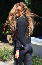 TYRA BANKS Out and About in Beverly HIlls 03/27/2018