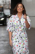 VICKY PATISON Leaves ITV Studios in London 03/27/2018