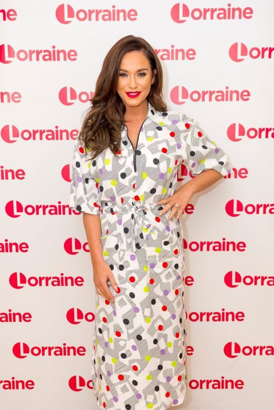 VICKY PATTISON at Lorraine Show in London 03/27/2018