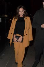 VICKY PATTISON Out for Dinner at Sexy Fish in London 03/26/2018