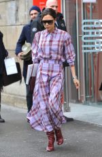 VICTORIA BECKHAM Arrives at Musee Des Arts Decoratifs Museum in Paris 03/28/2018