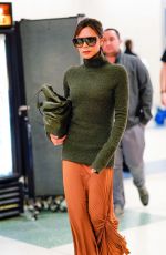 VICTORIA BECKHAM at JFK Airport in New York 03/02/2018