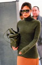 VICTORIA BECKHAM at JFK Airport in New York 03/02/2018