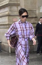 VICTORIA BECKHAM at Martin Margiella Exhibition in Paris 03/28/2018