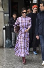 VICTORIA BECKHAM at Martin Margiella Exhibition in Paris 03/28/2018