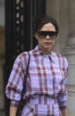 VICTORIA BECKHAM at Martin Margiella Exhibition in Paris 03/28/2018