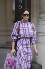 VICTORIA BECKHAM at Martin Margiella Exhibition in Paris 03/28/2018