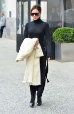 VICTORIA BECKHAM Leaves Her Hotel in New York 03/05/2018