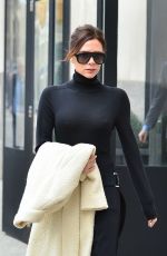 VICTORIA BECKHAM Leaves Her Hotel in New York 03/05/2018