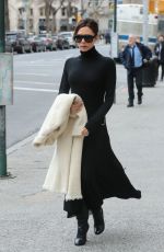 VICTORIA BECKHAM Leaves Her Hotel in New York 03/05/2018