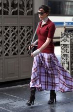 VICTORIA BECKHAM Out in New York 03/03/2018