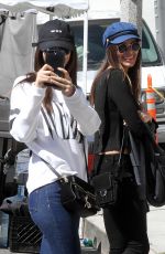 VICTORIA JUSTICE and MADDY GRACE at Farmers Market in Studio City 03/04/2018