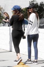 VICTORIA JUSTICE and MADDY GRACE at Farmers Market in Studio City 03/04/2018