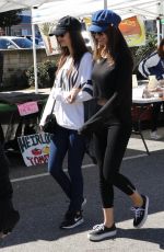 VICTORIA JUSTICE and MADDY GRACE at Farmers Market in Studio City 03/04/2018