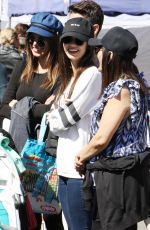 VICTORIA JUSTICE and MADDY GRACE at Farmers Market in Studio City 03/04/2018