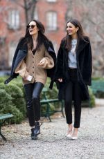 VICTORIA JUSTICE and MADISON REED Out in New York 03/15/2018