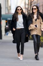 VICTORIA JUSTICE and MADISON REED Out in New York 03/15/2018