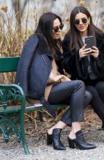 VICTORIA JUSTICE and MADISON REED Out in New York 03/15/2018