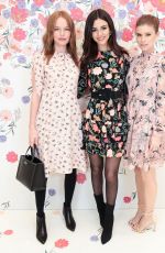VICTORIA JUSTICE at Kate Spade New York Bloom Bloom Event in New York 03/20/2018