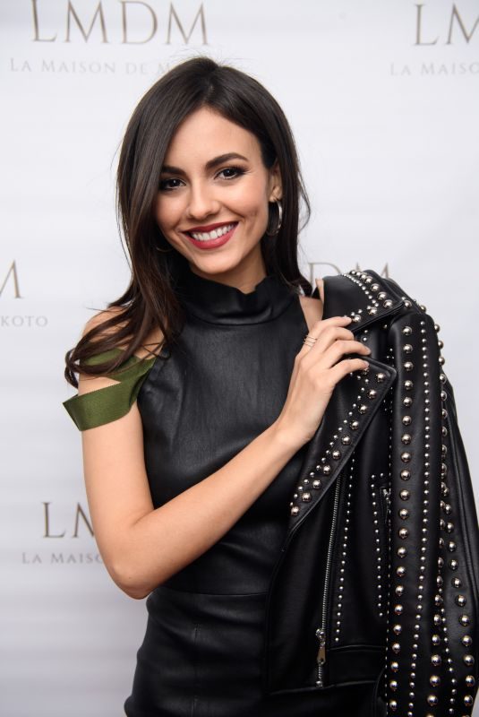 VICTORIA JUSTICE at LMDM Grand Opening Party in New York 03/22/2018