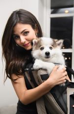 VICTORIA JUSTICE at LMDM Grand Opening Party in New York 03/22/2018