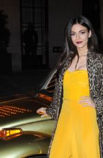 VICTORIA JUSTICE at Pandora Jewelry Shine Collection Launch in New York 03/14/2018