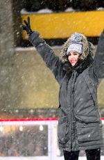 VICTORIA JUSTICE Ice Skating at Rockefeller Center in New York 03/21/2018