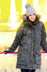 VICTORIA JUSTICE Ice Skating at Rockefeller Center in New York 03/21/2018