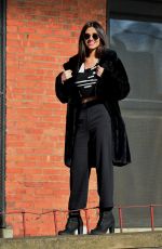 VICTORIA JUSTICE on the Set of a Photoshoot in Booklyn 03/20/2018
