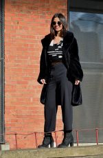 VICTORIA JUSTICE on the Set of a Photoshoot in Booklyn 03/20/2018