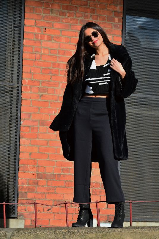 VICTORIA JUSTICE on the Set of a Photoshoot in Booklyn 03/20/2018
