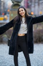 VICTORIA JUSTICE Out and About in New York 03/15/2018