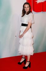VIOLET MANNERS at Tomb Raider Premiere in London 03/06/2018