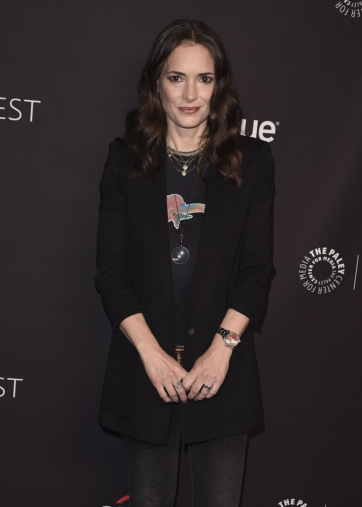 WINONA RUDER at Stranger Things Panel at Paleyfest 2018 in Hollywood 03 ...