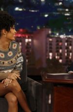 YARA SHAHIDI at Jimmy Kimmel Live 03/12/2018