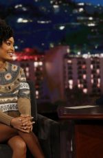 YARA SHAHIDI at Jimmy Kimmel Live 03/12/2018