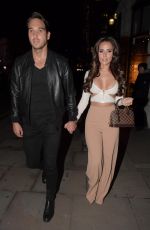 YAZMIN OUKHELLOU Leaves W Hotel in London 03/24/2018