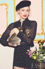 YVONNE STRAHOVSKI in Fashion Magazine, April 2018