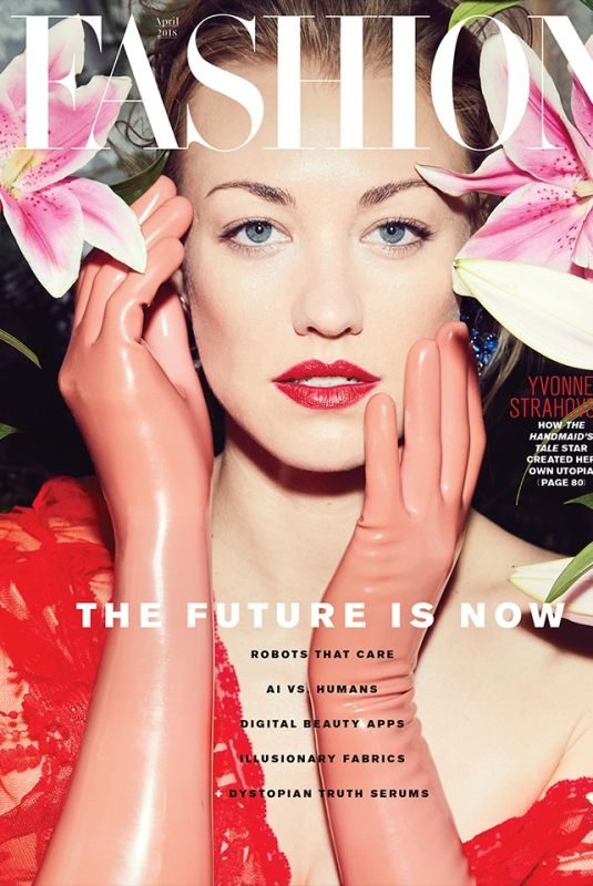 YVONNE STRAHOVSKI in Fashion Magazine, April 2018