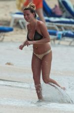 ZARA HOLLAND in Bikini on the Beach in Barbados 03/27/2018