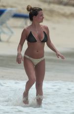 ZARA HOLLAND in Bikini on the Beach in Barbados 03/27/2018
