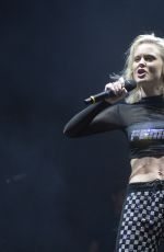 ZARA LARSSON Performs at Lollapalooza Brazil 2018 in Sao Paulo 03/23/2018