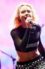 ZARA LARSSON Performs at Lollapalooza Brazil 2018 in Sao Paulo 03/23/2018