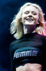 ZARA LARSSON Performs at Lollapalooza Brazil 2018 in Sao Paulo 03/23/2018